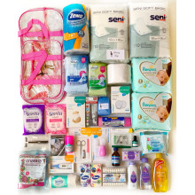 Сумка в роддом Johnson’s Baby Макси 2в1 (38 единицы), – Для девочки Сумка в роддом Johnson’s Baby Макси 2в1 (38 единицы), – Для девочки