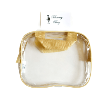 Косметичка Макси прозрачная Mommy Bag, цвет – Бежевый