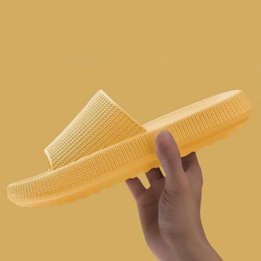 Женские EVA тапочки для дома и улицы Mommy Bag 38/39 Лимонные