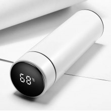 Умный сенсорный термос 500 мл с датчиком температуры Белый Умный сенсорный термос 500 мл с датчиком температуры Белый