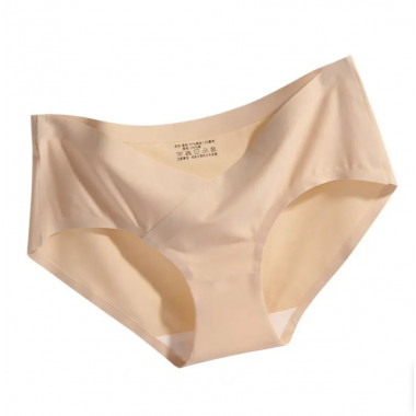 Бесшовные трусики для беременных Mommy Bag Бежевые XL