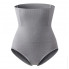 Утягивающие послеродовые трусики Mommy Bag Серые с ребрами жесткости M/L