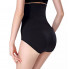 Утягивающие послеродовые трусики Mommy Bag Черные с ребрами жесткости S/M
