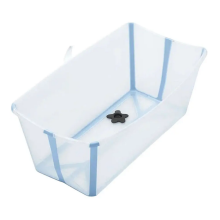 Ванночка складная Stokke Flexi Bath, прозрачная с голубым