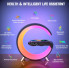 Зарядная станция-ночник G-Point 5в1, Wi-Fi, RGB, Voice