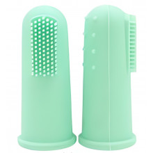 Зубная силиконовая щетка с массажем десен Mommy Bag Мятная